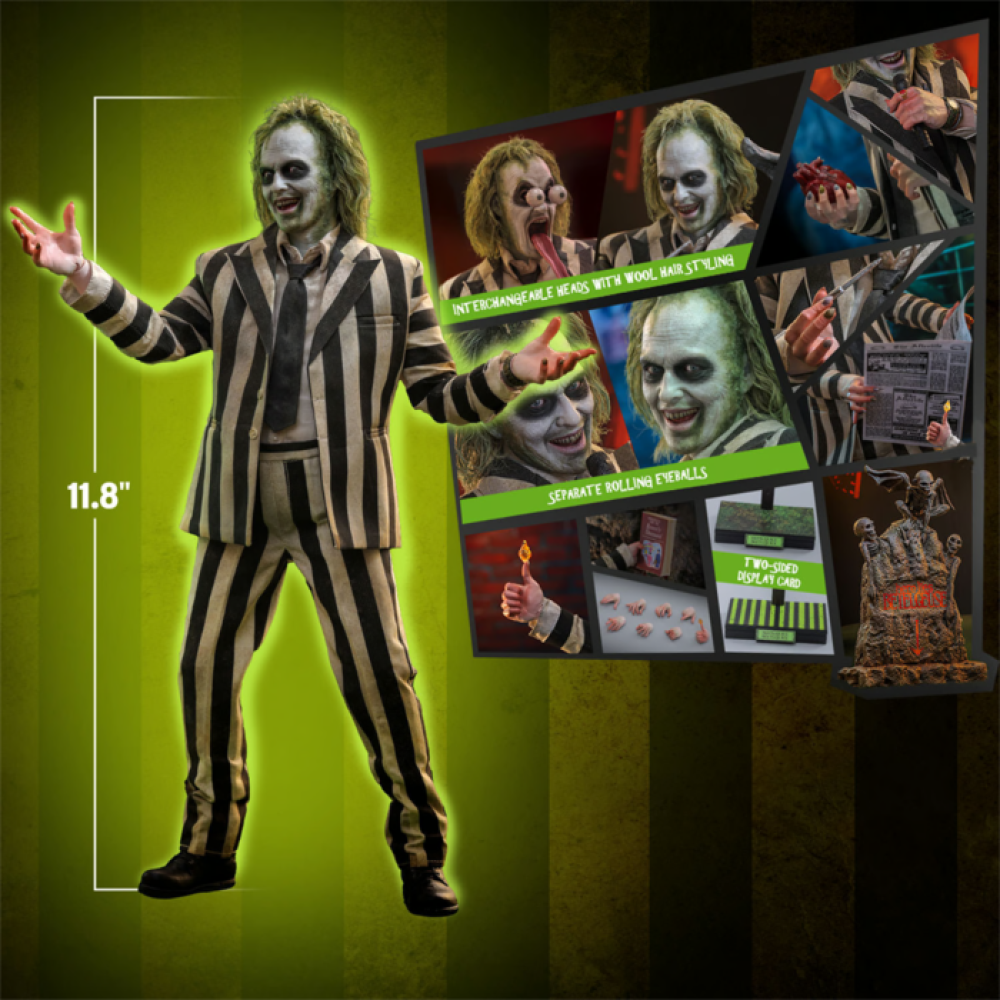 Beetlejuice Beetlejuice (2024) Beetlejuice 1/6th Scale Hot Toys